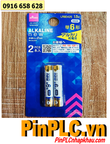 DAISO LR8D425, Pin AAAA (4A) 1.5v Alkaline DAISO LR8D425 thị trường nội địa Nhật| TẠM HẾT HÀNG 